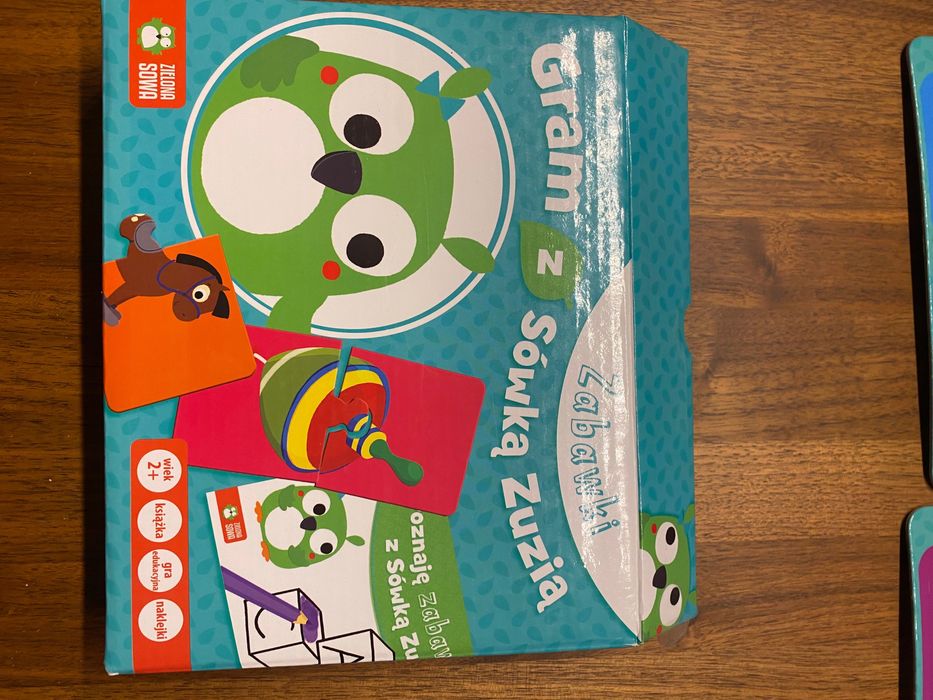 Zabawki edukacyjne Gram z Sową Zuzią - Pierwsze puzzle- zabawki 2+