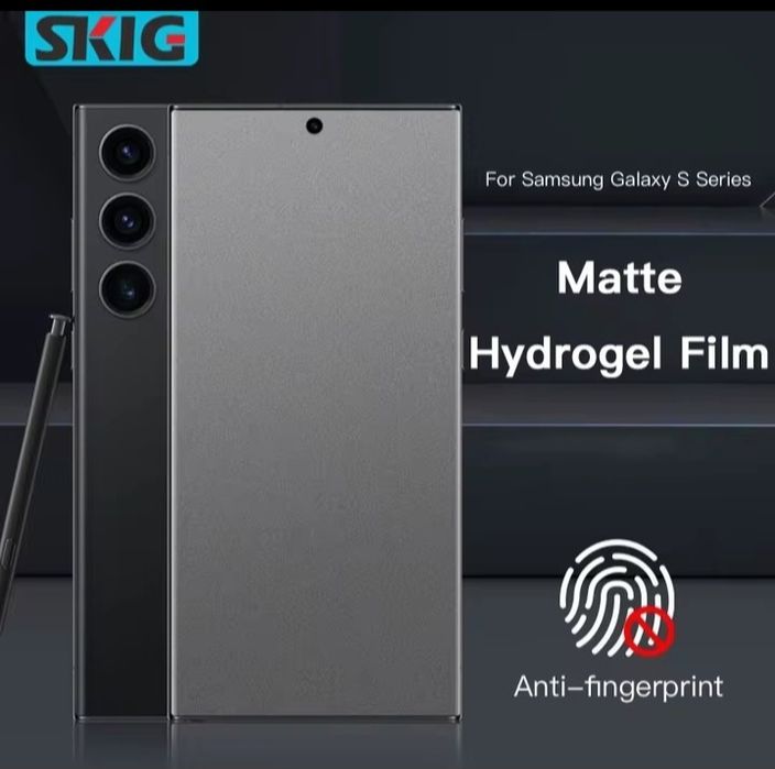 Матовая гидрогелевая пленка для Samsung Galaxy S24 ULTRA