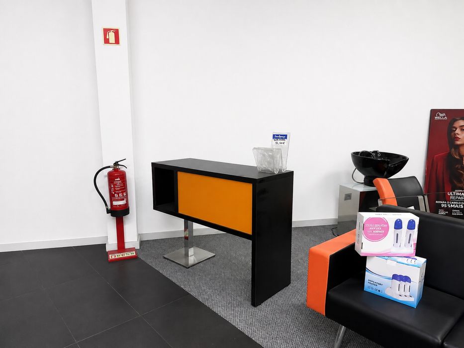 Mobiliário de cabeleireiro