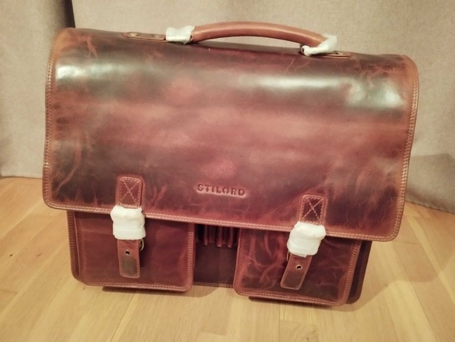 Nowa aktówka skórzana STILORD