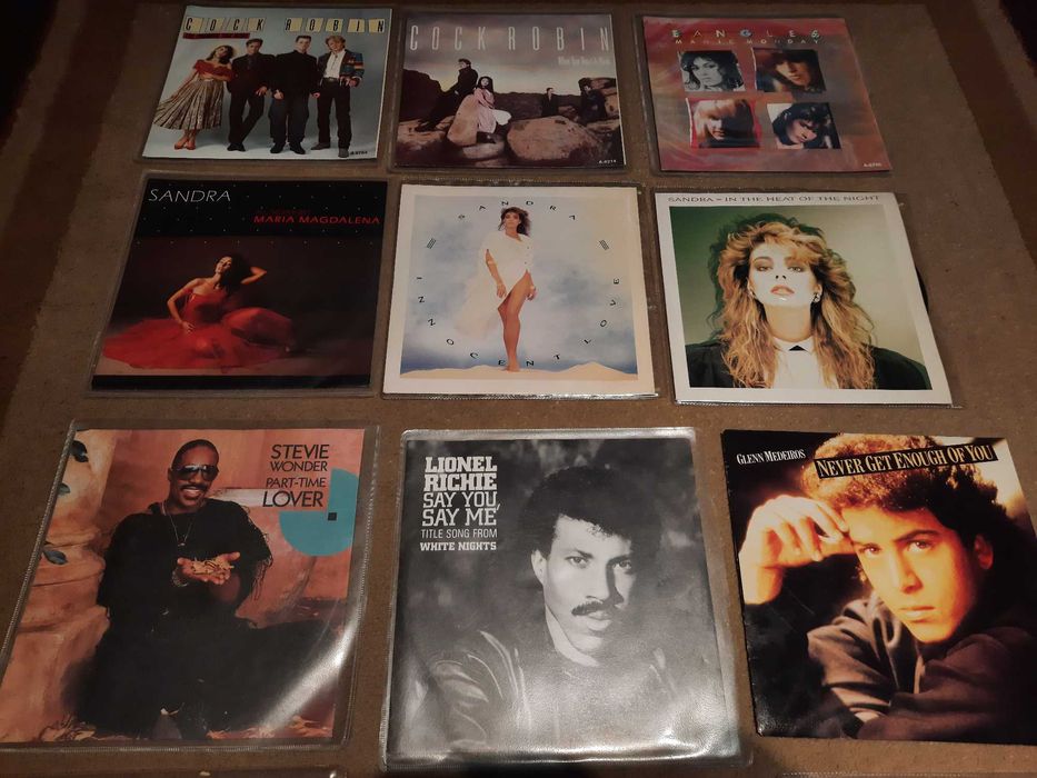 discos de vinil 45 + varios antigos