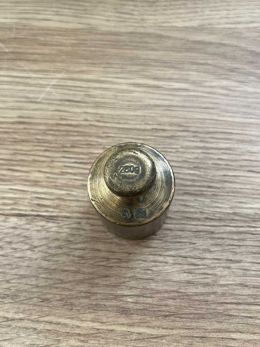 Mosiądz / brąz odważnik 250 g 1936 r.