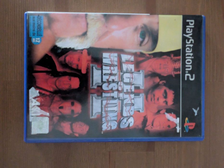 Jogo PS2 ( PlayStation 2 ) Legends of Wrestling II (Opt. Estado)