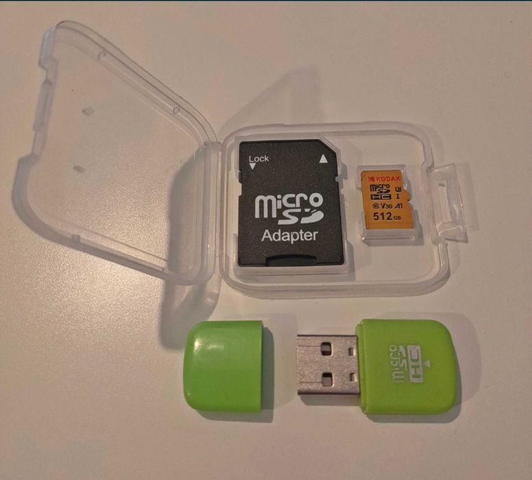 Cartão Memória microSD 512GB KODAK64585682614530121