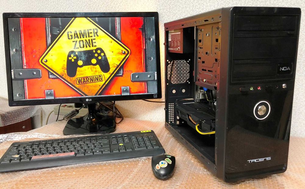 ІГРОВИЙ ПК Core™ i5-8400 GTX1050Ti 4Gb RAM 16GB SSD M2 256Gb+HDD 500Gb