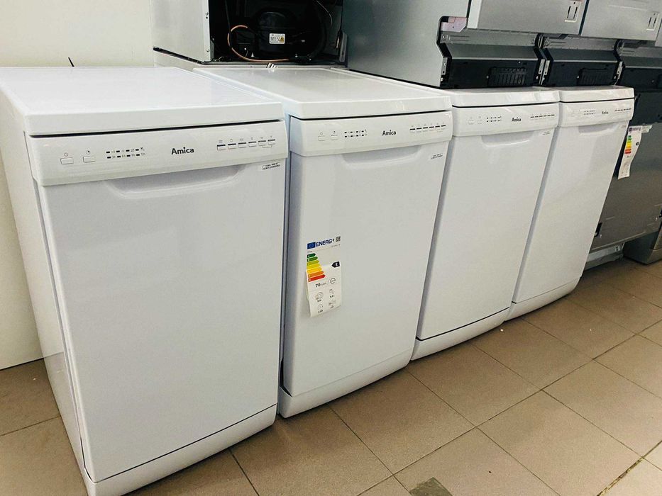 Zmywarka Amica // 45 cm szer. // Biała // 1/2 załadunku // Gwarancja