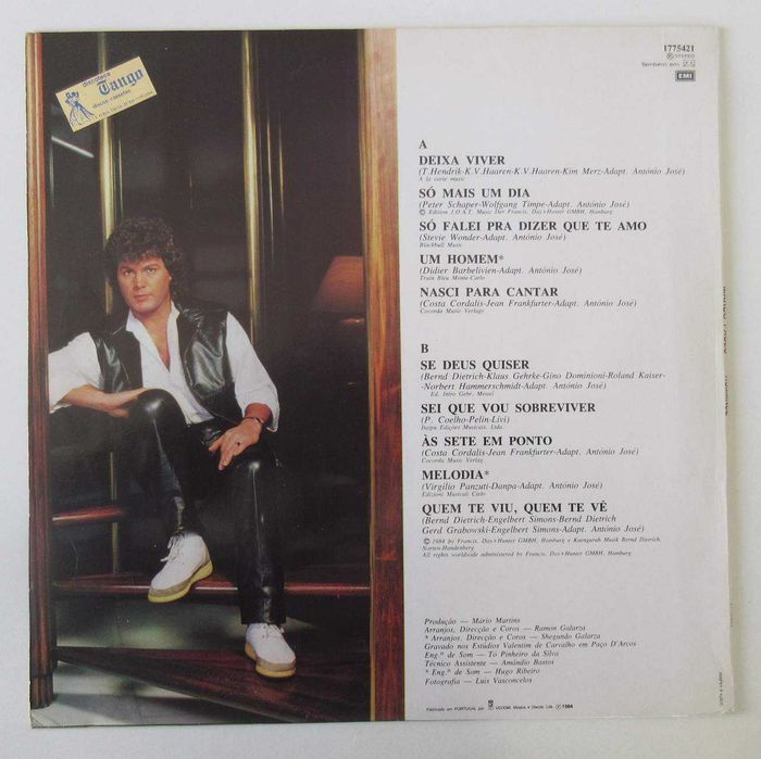 MARCO PAULO - Romance (LP)