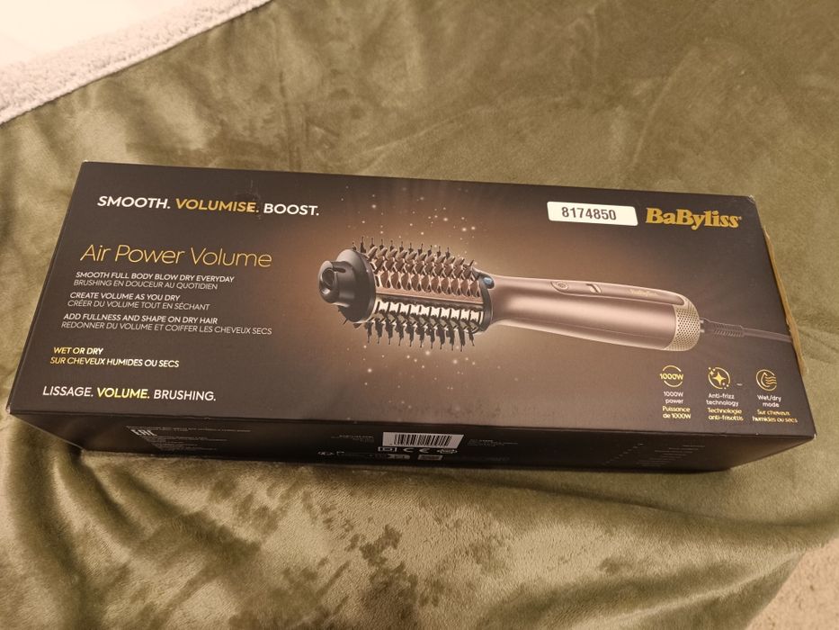 Modelador Escova de Cabelo Babyliss Air Power Volume AS95E