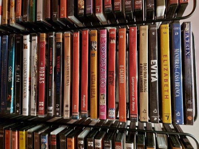 Coleção de filmes DVD originais c/oferta suporte