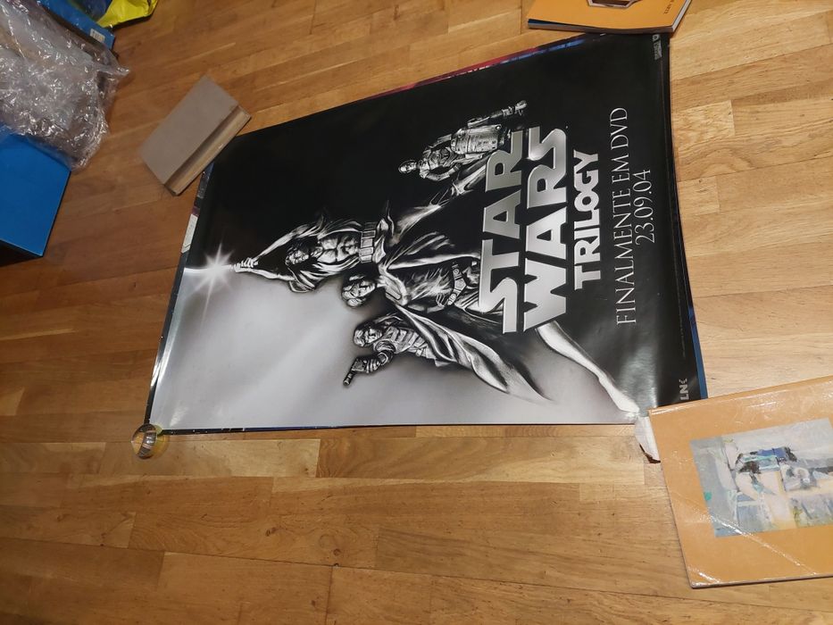 Grande poster star wars publicitário