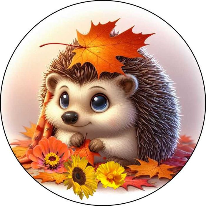 Opłatek na tort Jeż Jeżyk Postać