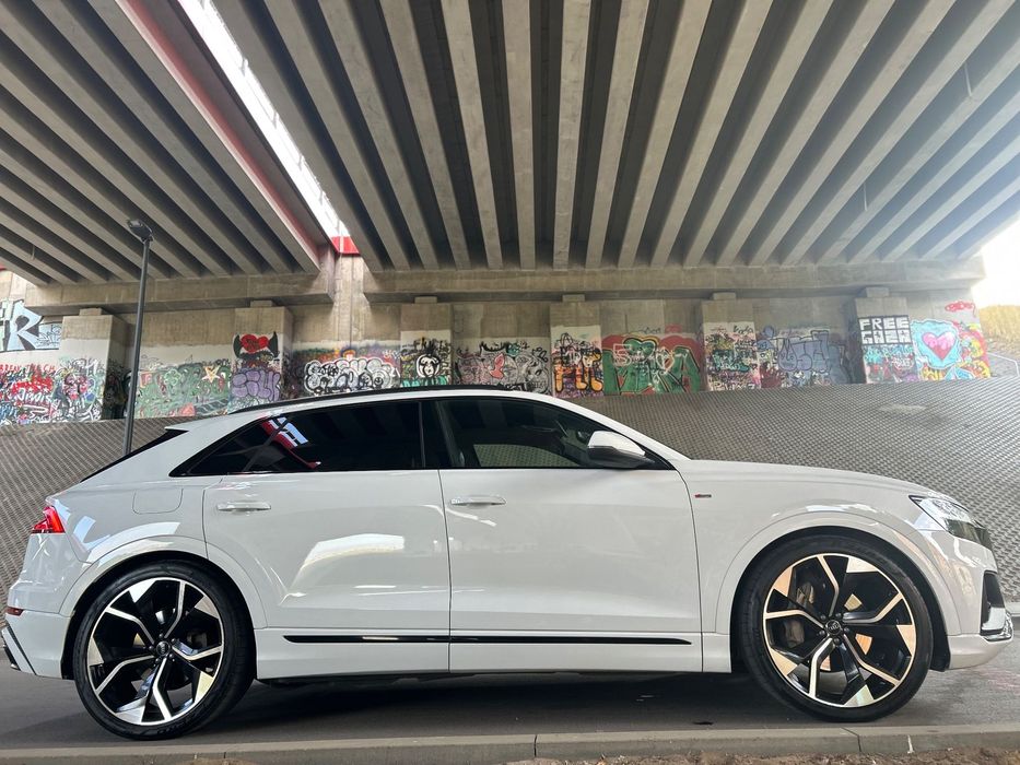 Audi Q8 Audi Q8 S-Line/Black Edition/Bezwypadk/Martix/Salon PL/HeadUp/B&O