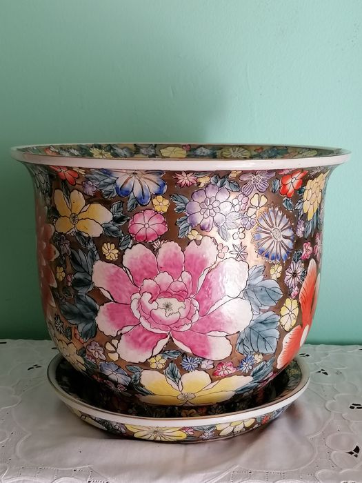 Vaso porcelana Chinesa