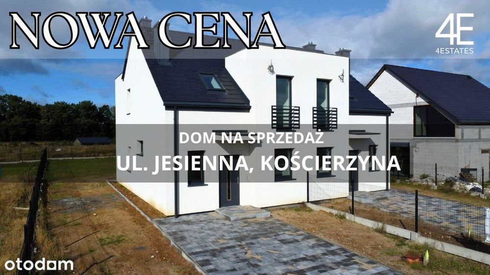 Okazja! Dom Na Sprzedaż! Ul. Jesienna, Kościerzyna