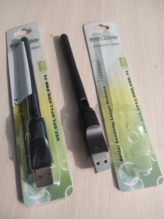 Wi-fi антена USB для компьютера ноутбука новая