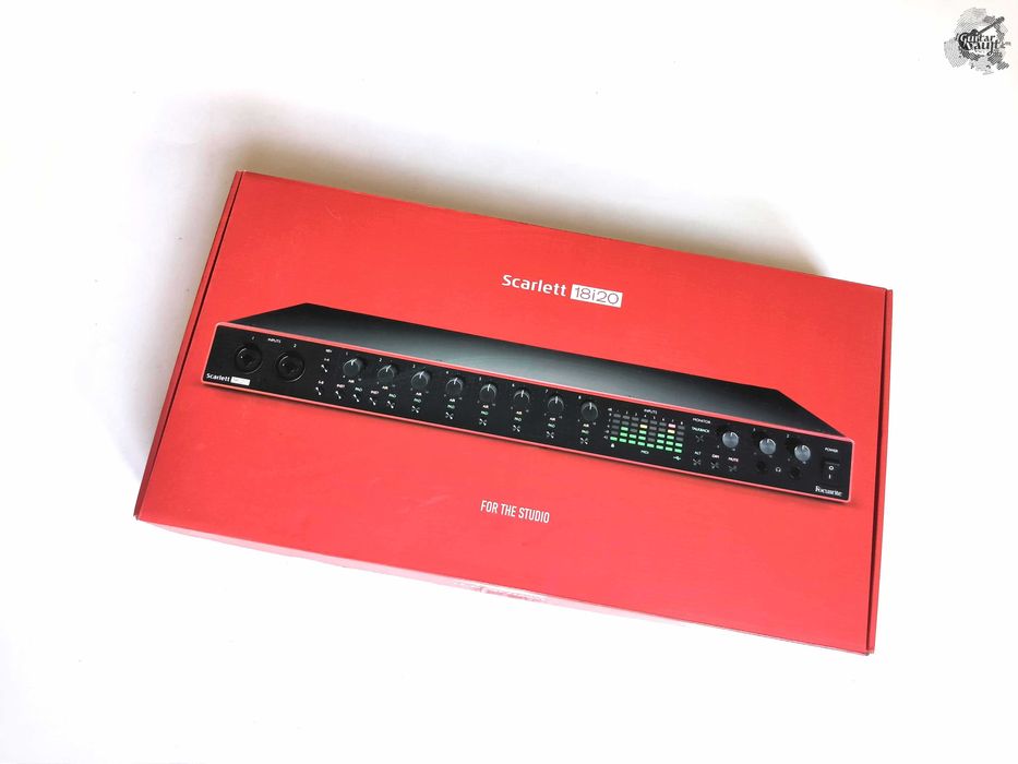 Mint! Звукова карта Focusrite Scarlett 18i20 '2021Gen 3