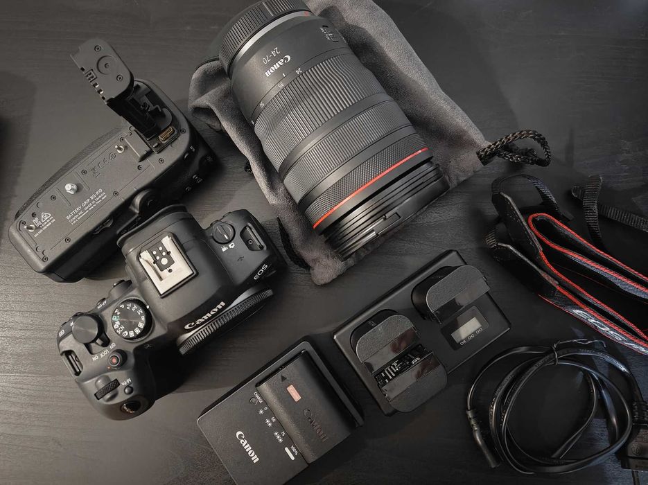 CANON R6 MKII + RF 24-70mm f/2.8L IS USM + Punho BG-R10