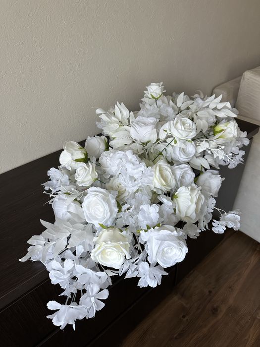 Квіти на весільну арку/екібана/Букет/цветы/свадебная арка/украшение