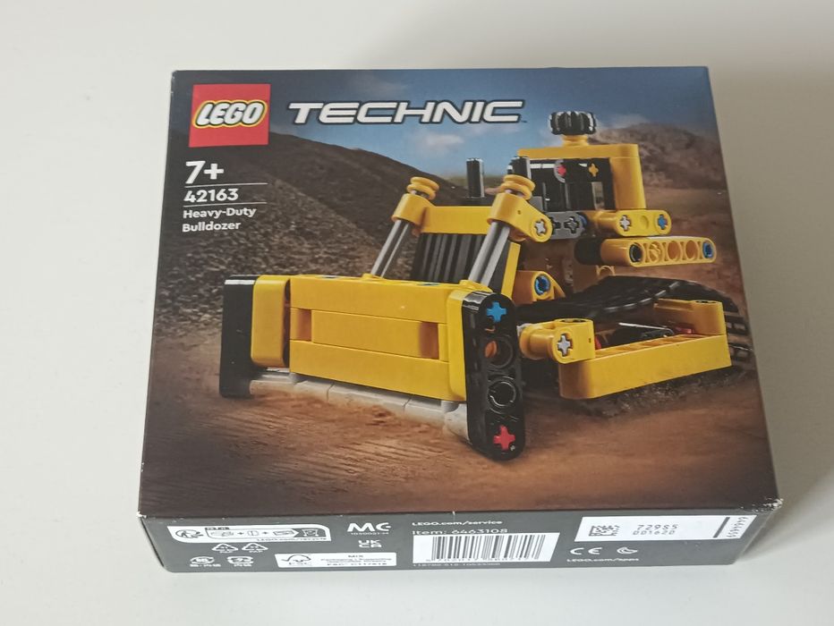 NOWE LEGO Technic 42163 buldożer