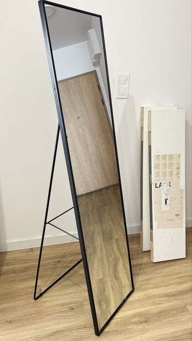 Lustro ikea czarne