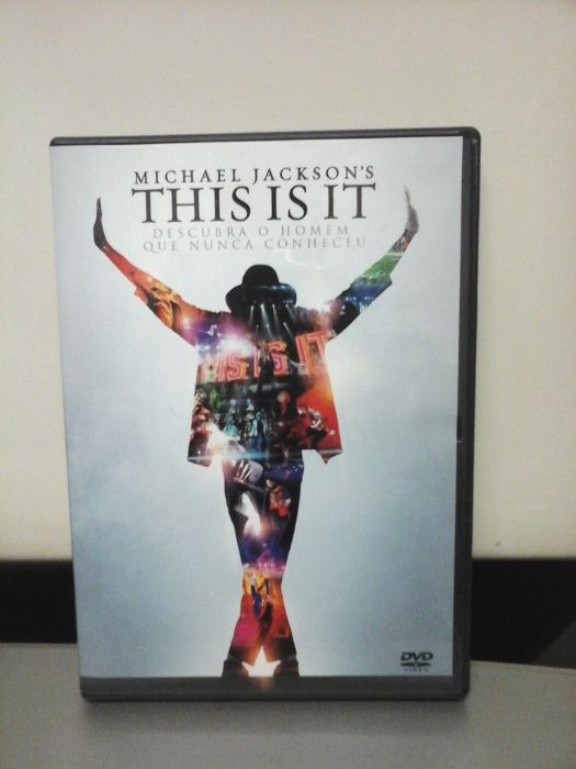 Dvd THIS IS IT de Michael Jackson - Últimos Concertos Documentário Org