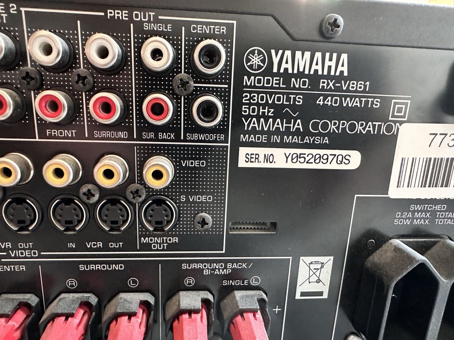 Amplituner yamaha rx-v861