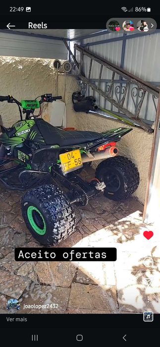 Suzuki ltr450 cinco estrelas