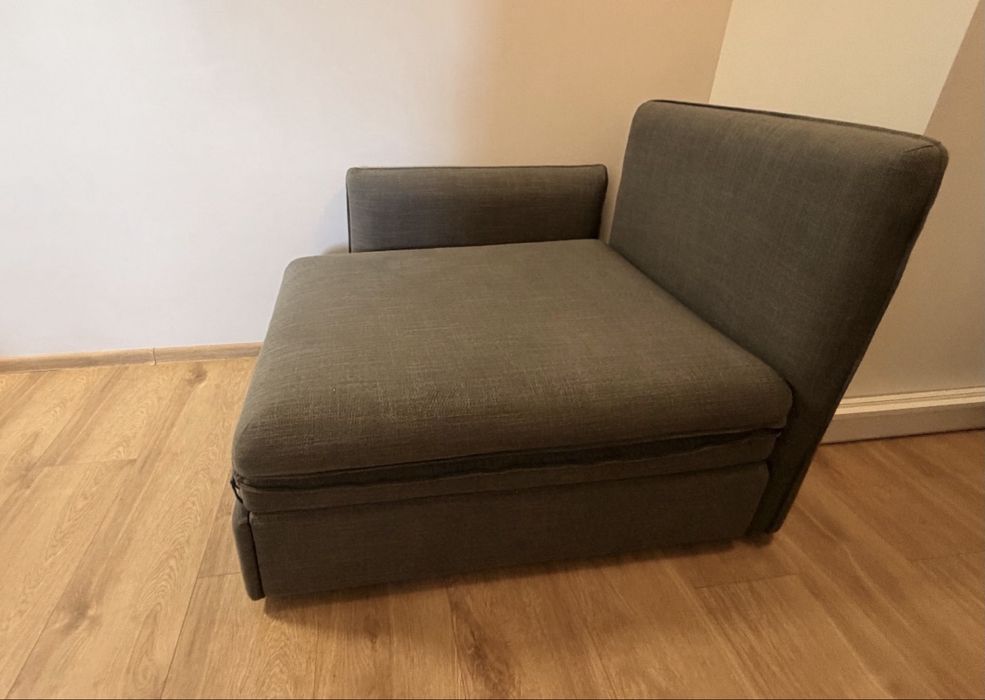 Tapczan łózko Ikea Vallentuna  sofa rozkładana jednoosobowa, wygodna