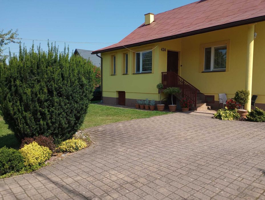 Dom z działką 16 ar (część rekreacyjna i ogród warzywny)