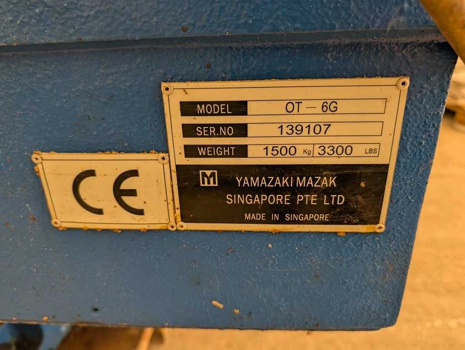 Tokarka CNC MAZAK QT- 6G