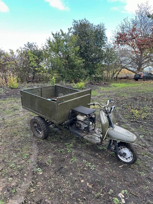 Муравей з двигуном от мотоблока