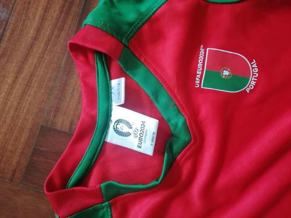 T-shirt de criança Selecção de Portugal.