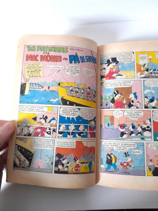 Livro de BD Disney Especial Número 173 Coleção Anos 80 90