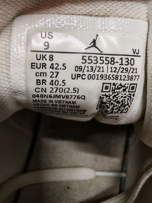 Nike air Jordan 1 Low r. 42. 5
