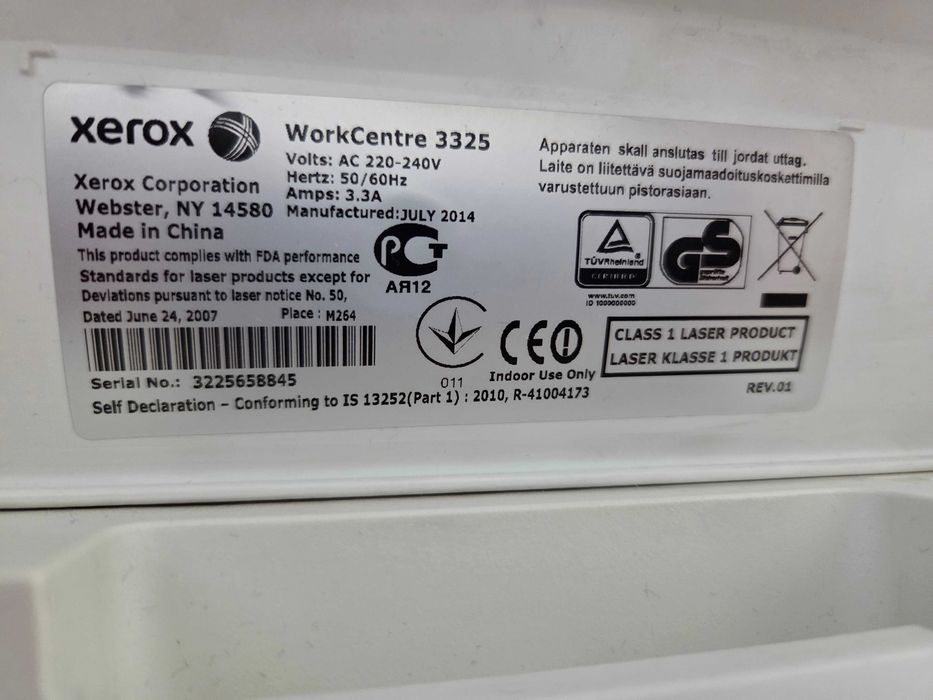 Urządzenie wielofunkcyjne XEROX WorkCentre 3325