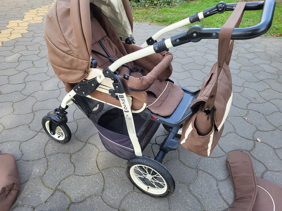 Wózek Jedo fyn alu line gondola spacerówka pokrowce materace poduszki