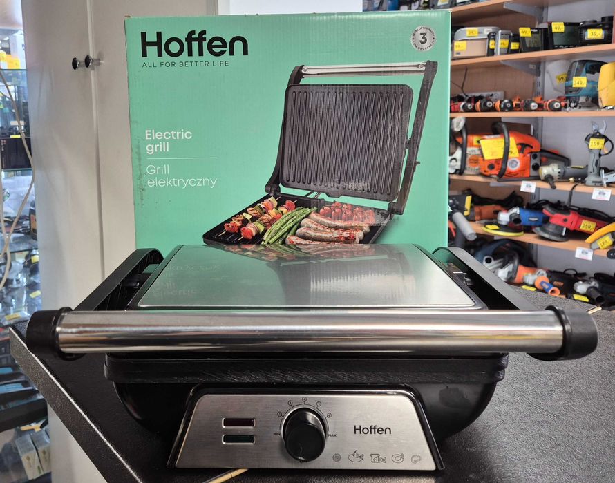 Grill elektryczny HOFFEN HO-00052, 2000W, Komis Jasło Czackiego
