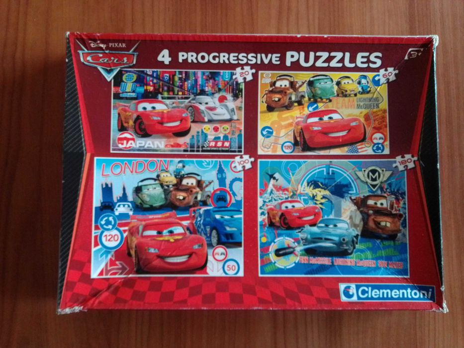 Jogos de tabuleiro, Conector Educativo e Puzzle Cars.