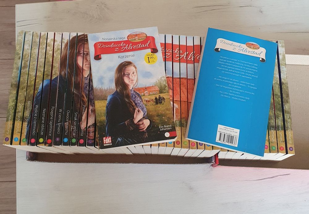 Saga  cały komplet dziedziczka z alvestad