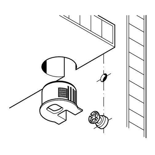 Кондуктор меблевий під стяжку Рафікс / Rafix 20мм.