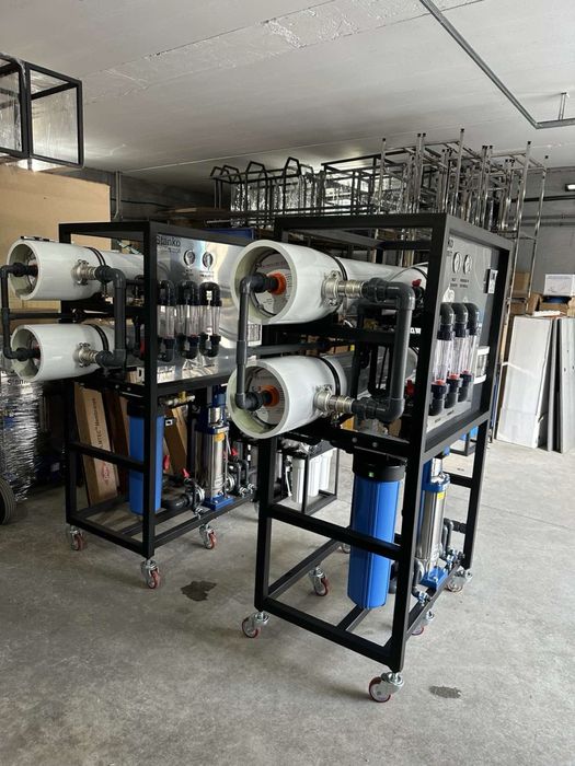 Обратный осмос 2000 литров в час с мембраними 8040