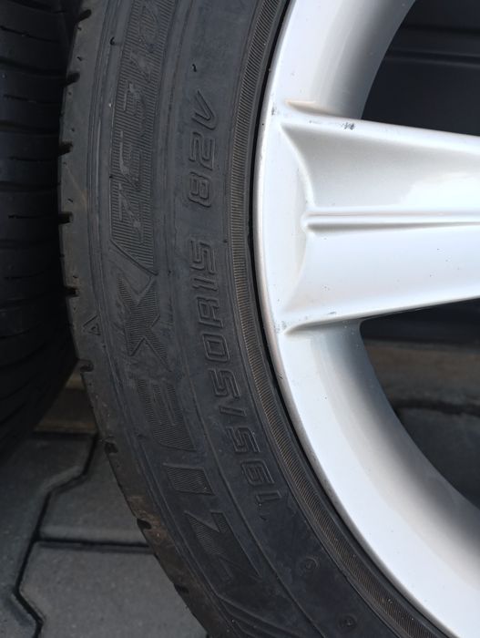 Komplet kół Opel Corsa 195/50/15 4x100 Letnie felgi Trinity