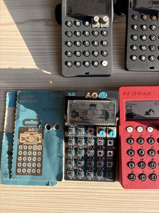 Conjunto 5 Pocket Operators