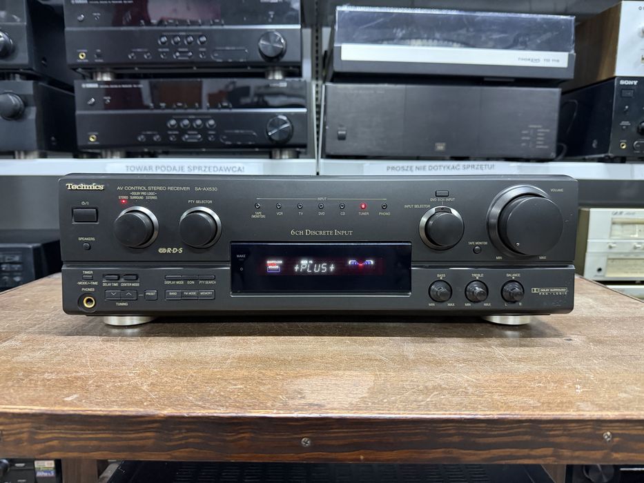 ‼️ Technics SA-AX530 – Amplituner AV 5.1 z Dolby Digital, DTS, Dolby Pro Logic i Wieloma Wejściami Audio-Wideo | Audio Room