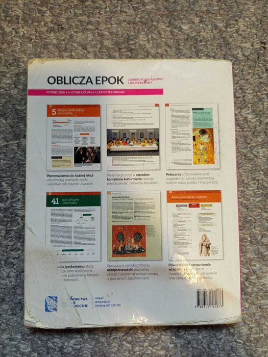 OBLICZA EPOK 1.1 (język polski) wyd. WSiP