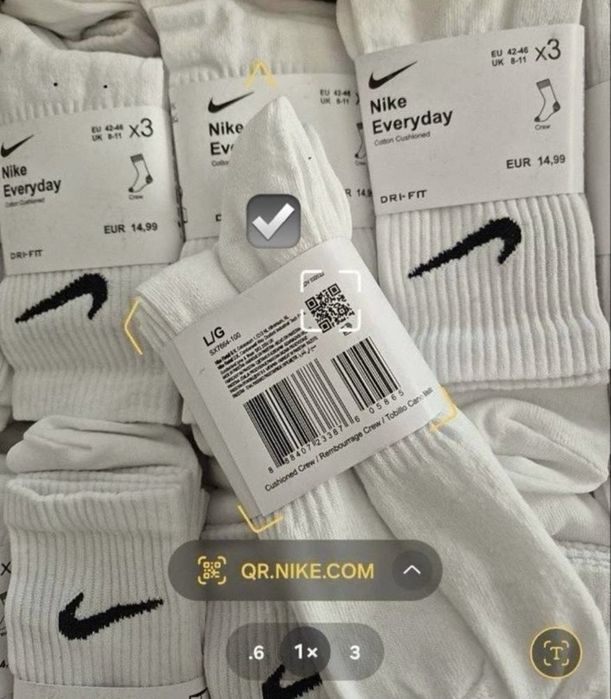 Skarpetki Nike nowe