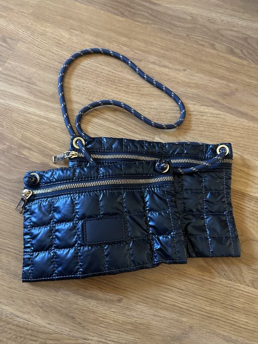 Bolsa azul tiracolo