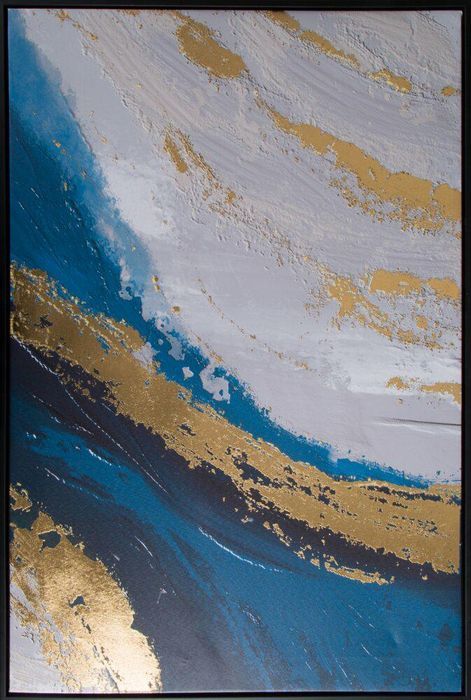 Obraz Abstrakcyjny 90x60 Cm Nowoczesny Dekoracja Ścienna Do Salonu Sypialni Minimalistyczny Design