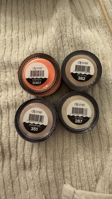Proszki do manicure tytanowego Dip Me