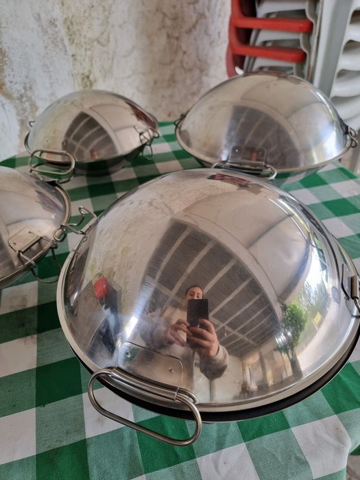 Peças de servir em aço inox